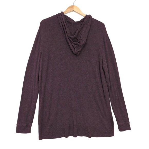 Cabi Hype Hoodie Womens S Burgundy Oversized Stretch Soft Casual Comfy Relax - Picture 4 of 11